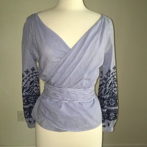 Zara long sleeve top, M, NEW